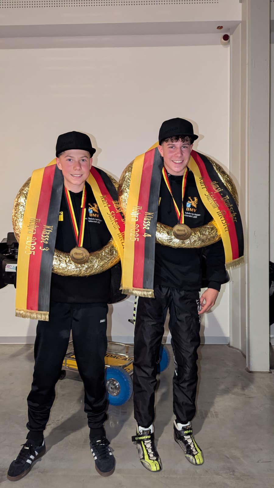 MSC Marktoberdorf li. Timo Gobig DM AK3 re. Leon Helfert DM AK4